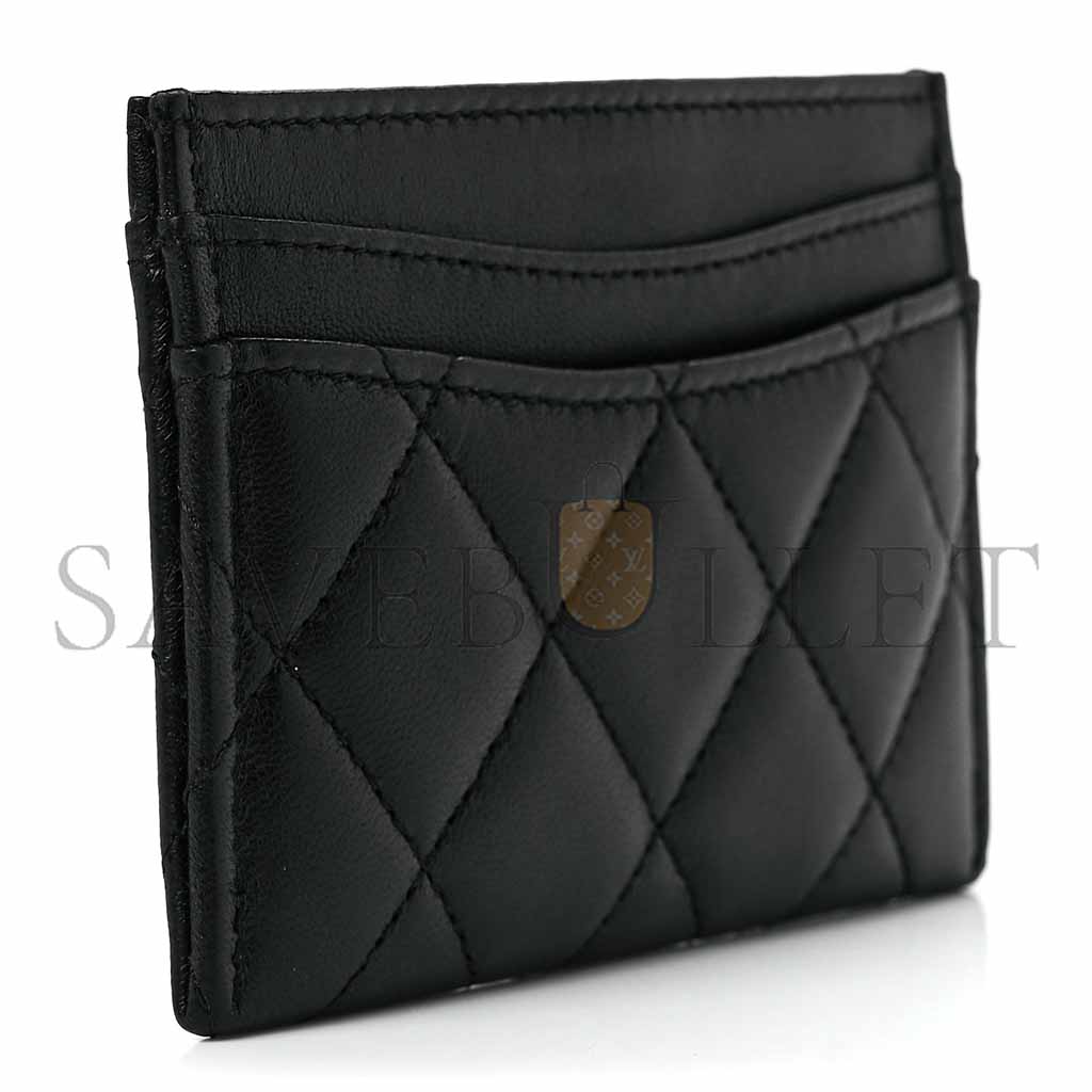 CHANEL CLASSIC CARD HOLDER QUILTED LAMBSKIN AP0213 (11*7.5*0.5cm)